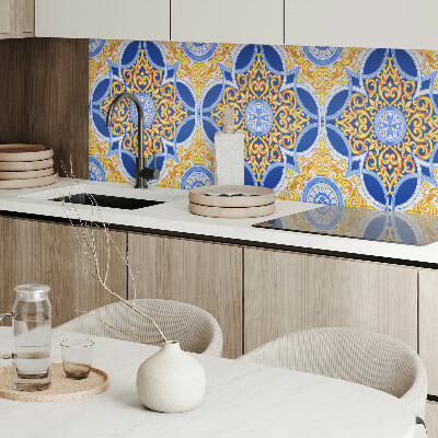 Obdĺžnikový stenový panel Kvetinový dekoratívny vzor