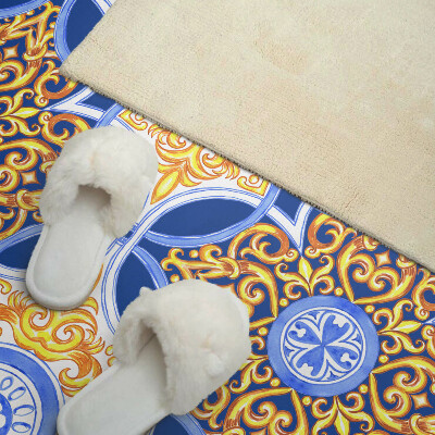 Obdĺžnikový stenový panel Kvetinový dekoratívny vzor