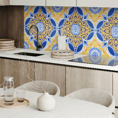 Obdĺžnikový stenový panel Kvetinový dekoratívny vzor