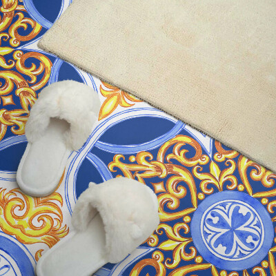 Obdĺžnikový stenový panel Kvetinový dekoratívny vzor