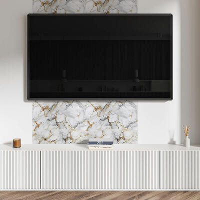 Samolepiaci panel na stenu Mramorový motív v elegantnom štýle