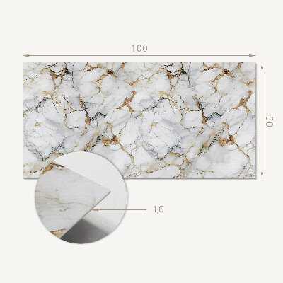 Samolepiaci panel na stenu Mramorový motív v elegantnom štýle