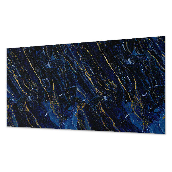 Obdĺžnikový panel na stenu Abstraktný mramorový motív