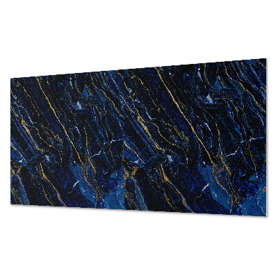 Obdĺžnikový panel na stenu Abstraktný mramorový motív