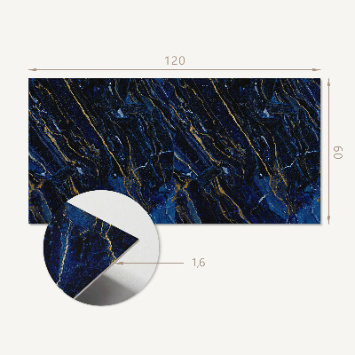 Obdĺžnikový panel na stenu Abstraktný mramorový motív