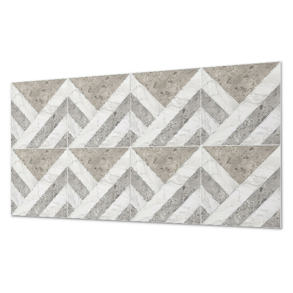 Samolepiaci panel na stenu Geometrický vzor v dlaždiciach