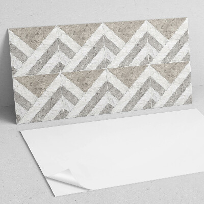 Samolepiaci panel na stenu Geometrický vzor v dlaždiciach