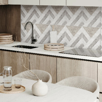 Samolepiaci panel na stenu Geometrický vzor v dlaždiciach