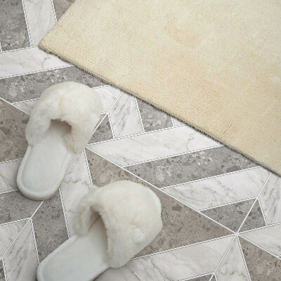 Samolepiaci panel na stenu Geometrický vzor v dlaždiciach