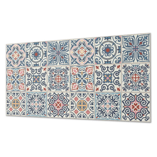 Obdĺžnikový panel na stenu Mozaikové grafické inšpirácie