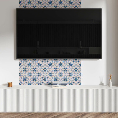 Samolepiaci panel na stenu Ornamentové motívy na obkladačkách