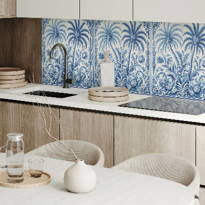 Obdĺžnikový stenový panel Motív exotických rastlín