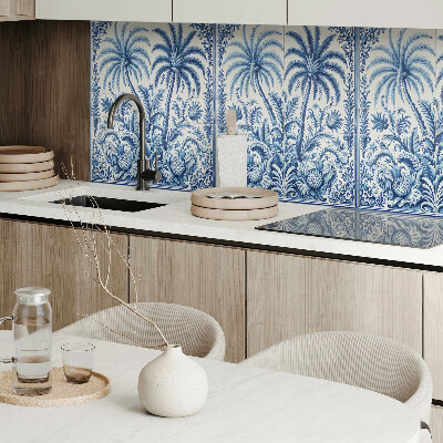 Obdĺžnikový stenový panel Motív exotických rastlín