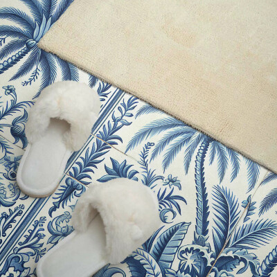 Obdĺžnikový stenový panel Motív exotických rastlín