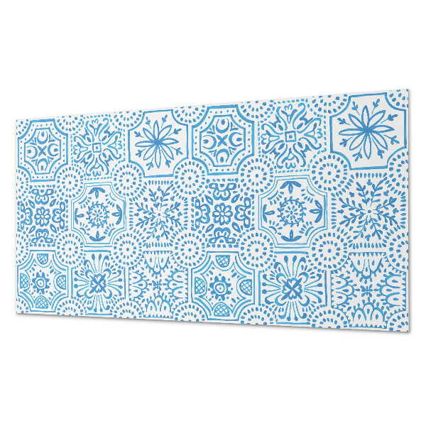 Obdĺžnikový panel na stenu Kockované keramické vzory