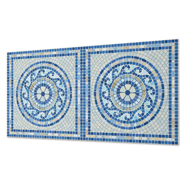 Obdĺžnikový panel na stenu Mozaika vo farbách oblohy