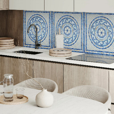 Obdĺžnikový panel na stenu Mozaika vo farbách oblohy