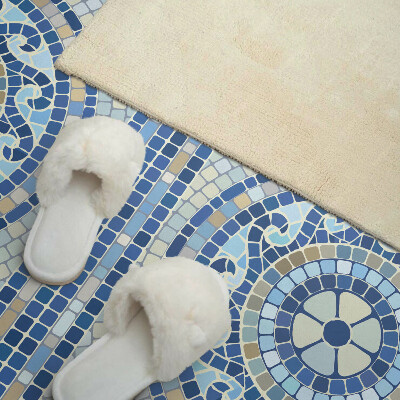 Obdĺžnikový panel na stenu Mozaika vo farbách oblohy