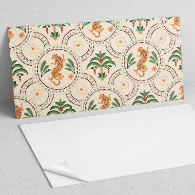 Obdĺžnikový panel na stenu Motív tropického leoparda