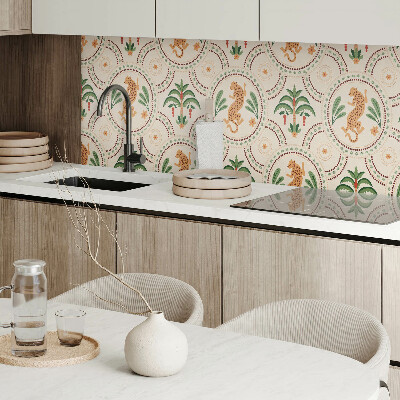 Obdĺžnikový panel na stenu Motív tropického leoparda