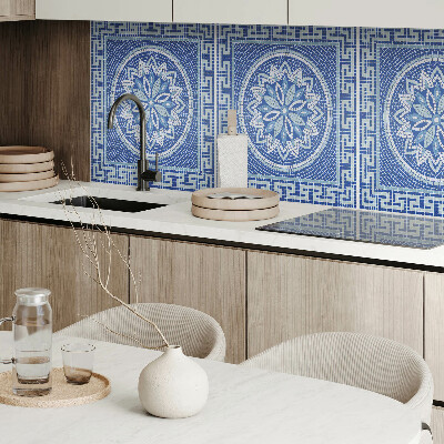 Samolepiaci panel na stenu Kvetinový mozaikový vzor