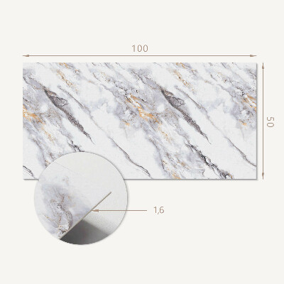 Obdĺžnikový panel na stenu Mramorový štýl v elegantnom prevedení