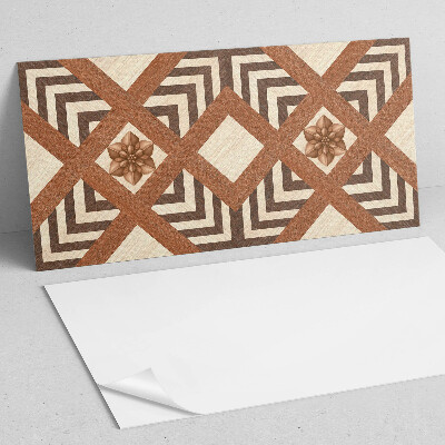 Samolepiaci panel na stenu Geometrické inšpirácie v modernom štýle