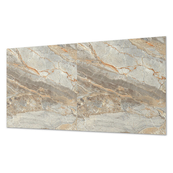 Obdĺžnikový panel na stenu Mramorová štruktúra s jemnými žilkami