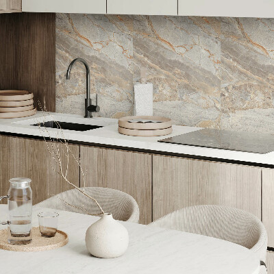 Obdĺžnikový panel na stenu Mramorová štruktúra s jemnými žilkami