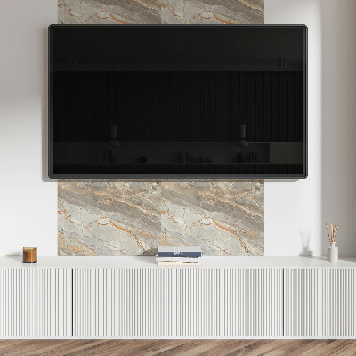 Obdĺžnikový panel na stenu Mramorová štruktúra s jemnými žilkami