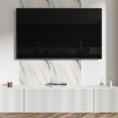 Obdĺžnikový stenový panel Mramorový motív v elegantnom štýle