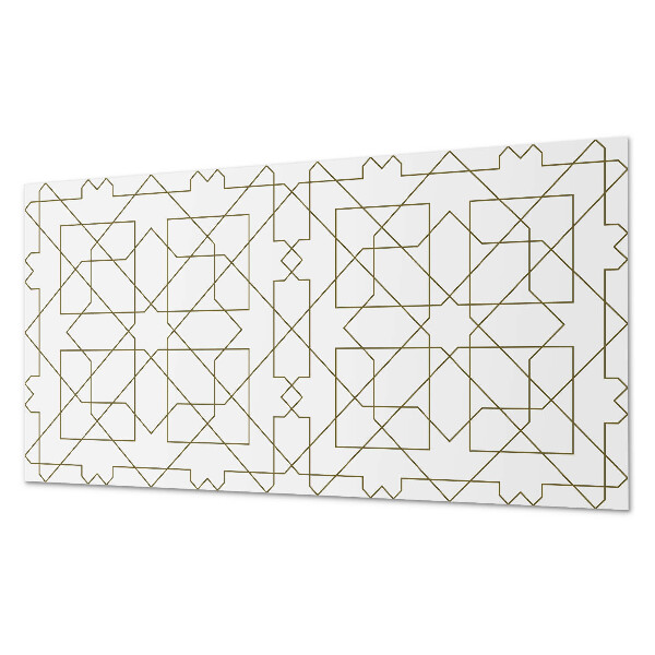 Obdĺžnikový stenový panel Motív abstraktných geometrických línií