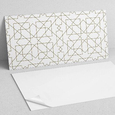 Obdĺžnikový stenový panel Motív abstraktných geometrických línií