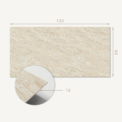 Obdĺžnikový stenový panel Čaro kamenných štruktúr