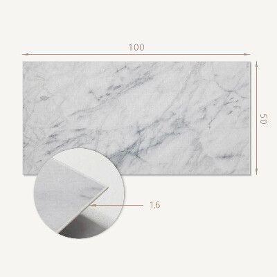 Samolepiaci panel na stenu Mramorová kompozícia s jemnými žilkami