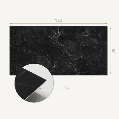 Obdĺžnikový stenový panel Mramorová štruktúra s jemnými žilkami