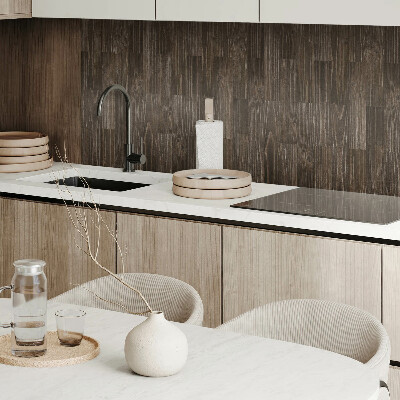 Obdĺžnikový panel na stenu Dosky v prírodnom štýle