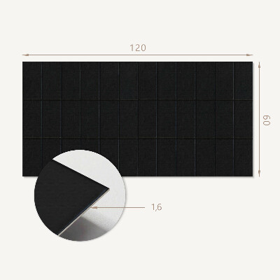 Samolepiaci panel na stenu Geometrický obdĺžnikový motív