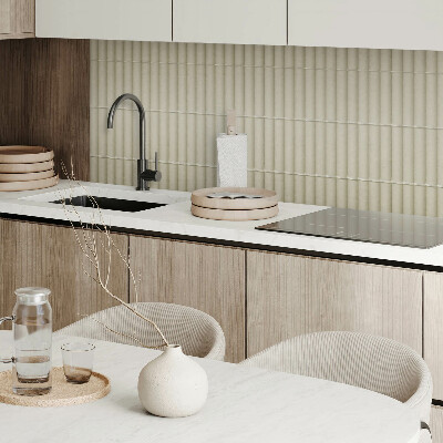 Obdĺžnikový panel na stenu Vertikálne pruhy v elegantnom štýle