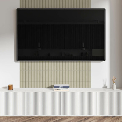 Obdĺžnikový panel na stenu Vertikálne pruhy v elegantnom štýle