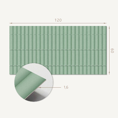 Samolepiaci panel na stenu Jednoduché rozloženie potrubia v motíve