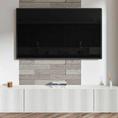 Obdĺžnikový panel na stenu Odtiene prírodného dreva