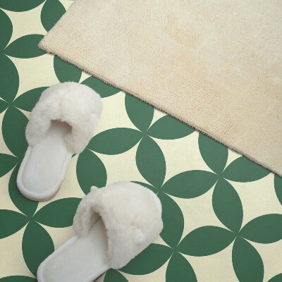 Obdĺžnikový stenový panel Listový vzor v mriežke