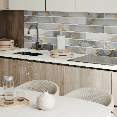 Obdĺžnikový panel na stenu Štýlový mramorový motív