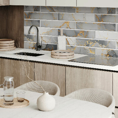 Obdĺžnikový panel na stenu Štýlový mramorový motív