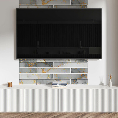 Obdĺžnikový panel na stenu Štýlový mramorový motív