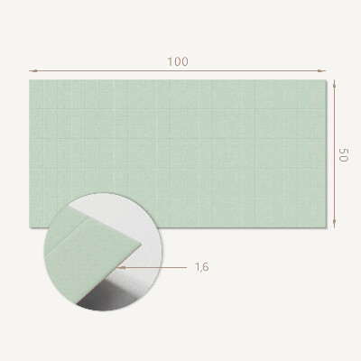 Obdĺžnikový panel na stenu Sieťovaný vzor obdĺžnikových dlaždíc