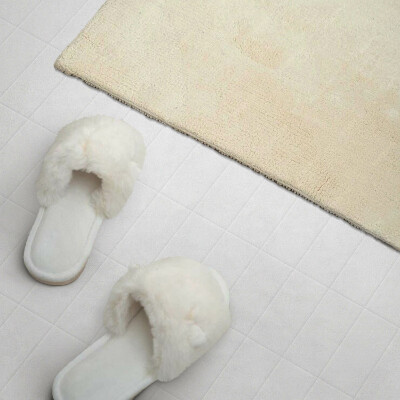 Obdĺžnikový stenový panel Obdĺžnikový vzor vo svetlých odtieňoch