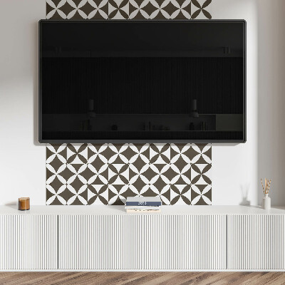 Samolepiaci panel na stenu Geometrický motív v abstraktnom štýle