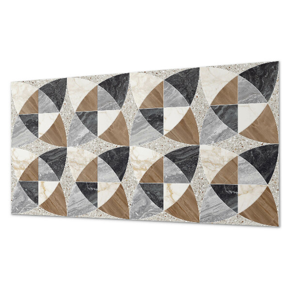 Samolepiaci panel na stenu Geometrický vzor dlaždíc